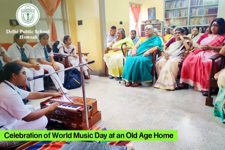 Celebration Of World Music Day At An Old Age Home - 04